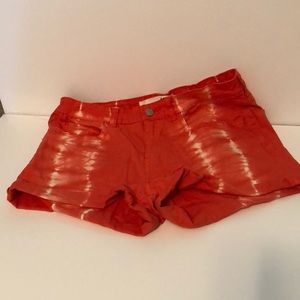 Tie dye shorts by Joe Fresh size 8